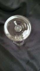 Vintage Lenox Crystal Goblet «Castle Garden» Etched Perfect Condition