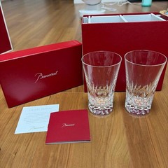 Baccarat GLASS JAPAN Pair Glass