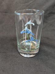 Vintage Corelle «Shadow Iris» 6 oz Juice Glass