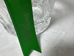 Waterford 2012 Snowflake Wishes Of Courage-Double Old Fashioned Glass-New In Box