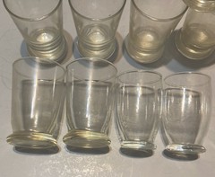 Set Of 9 Luminarc 6 Oz Juice Glasses