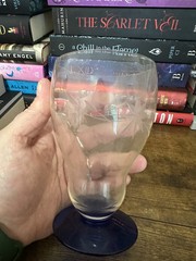 CRYSTAL & COBALT TUMBLER * STARFLOWER CUTTING *