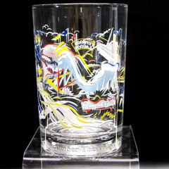 WALT DISNEY WORLD REMEMBER THE MAGIC 25 YEARS SET OF FOUR 12 OUNCE GLASSES