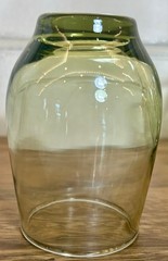 Set of 6 VTG Libbey Glass 6 Oz. Avocado Green Tempo Juice Glasses