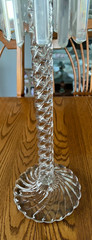 Fostoria Queen Anne Colony 22-3/4» Tall Pair Candle Holders with Prisms – 694D