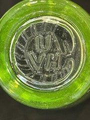 Kosta Boda MINE Ulrica Hydman Vallien UHV Glass Tumbler – Sweden – Green Swirl