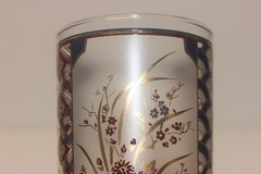 VTG set of 2 Culver Imari Chinoiserie Highball Glasses, MCM, 9 sets of 2