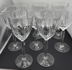 Marquise by Waterford Crystal Set of 8 Water Goblets 8 3/8″ x 3 1/2″
