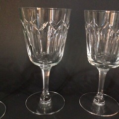 SENECA CRYSTAL WATER GLASSES CAMBRIDGE 7″ SET OF 4