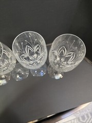 Mikasa Crystal Petit Points 8 1/4″ 6 Oz Wine Glasses, set of 7