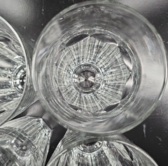 (4) Libbey Gibraltar Clear Iced Tea Glasses Set 22 Oz Tall Drinking Tumblers Lot