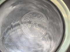 Arcoroc Tumbler 6” Blown Glass Made In France Single Pint Barware