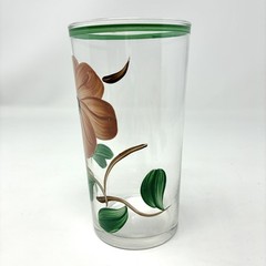 Blue Ridge Southern Pottery Glassware Tumbler Ridge Daisy Pattern Federal Glass