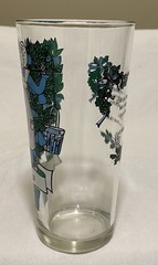 Indiana Glass Twelve Days Of Christmas Glass Tumbler 16oz DAY 8 VINTAGE EUC