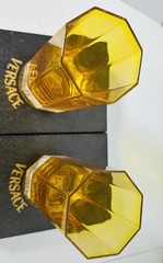 VERSACE Rosenthal MEDUSA Amber 5” LONGDRINK With BOX