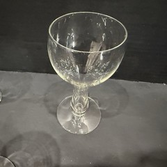 5 VTG Hollow Stem Champagne Glasses Wine Whiskey Cocktail 5.5” T MCM Barware 50s