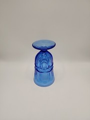 Fostoria «Argus Blue» 6 5/8 Inch Iced Tea Glass – Mint Condition
