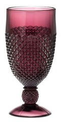 Goblet – Addison – Amethyst Glass – Mosser USA