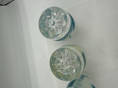 VTG Beau Rivage Casino Boats Lighthouse Glasses Set Of 4