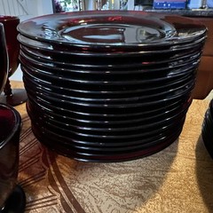 74 Vintage Duncan Miller Ruby Red/Anchor Hocking Royal Ruby Drinkware 65 Pieces