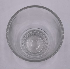 Vtg Rare Federal Glass Columbia Clear 4 Inch Tumbler Cup One Single Piece