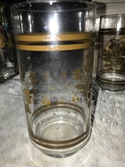 PFALTZGRAFF Libbey VILLAGE Pattern GLASSWARE Set of 10 Cooler GLASS 16oz TUMBLER