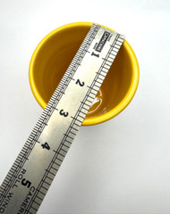 Vintage Bauer Pottery Yellow 12 oz Tumbler Ring Ware – EXCELLENT CONDITION
