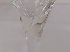 Vintage Lenox Platinum Rim Champagne Flutes Swirl Etched Stem 9 1/2″ – Set of 4