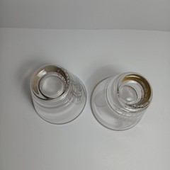 Federal Silver Rimmed Federal Glass Mixed Lot Bar Glasses Canada Goose