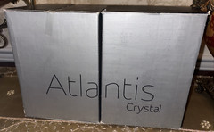 8 ATLANTIS PARIS Cut Crystal 8-1/4″ Wine Glass