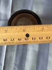 Set Of 6 VTG 1960s-1970s Vereco Tempered Brown Smoke Glasses 3″H 2.5″D France