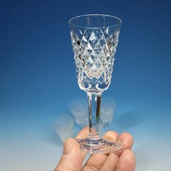 Waterford Crystal – Alana Pattern – 6 Sherry Wine Glasses – 5 1/8 inches