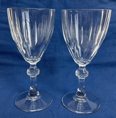 C9N12 by Cellini Crystal Wine Glasses Set Of 4 “EXCELLENT”