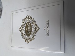 Godinger Dublin Shannon Crystal Item #25725 Set of Four Goblets