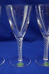 Stuart Ariel (4) Wine Glasses, 6 1/2″, New with Tag (B5)