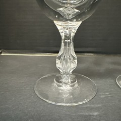 Set of 3 Tiffin-Franciscan Mirage Water Goblets 6.75”