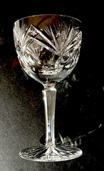 Vintage Gotham Rosewood Crystal Goblets 6 3/4” High Qty (6) Lot #2