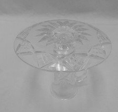 Royal Brierley England Crystal Candlestick with Finger hold