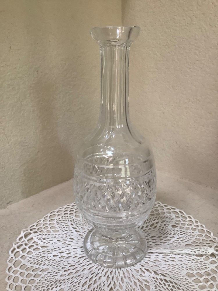 Waterford Powerscourt 12” tall wine decanter~Ireland~Decanter only No Stopper!