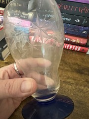 CRYSTAL & COBALT TUMBLER * STARFLOWER CUTTING *