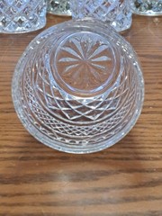 Anchor Hocking Wexford Old Fashioned Rock Glasses Diamond Glass VTG Set of 12