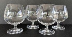 Mikasa Crystal Stephanie Brandy Snifter Glasses 5 1/4″ Set Of 4