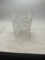 Star Of David – Clear Glass Tumbler – 3.75” Tall