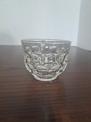 Federal Glass Yorktown (COLONIAL) Thumbprint Punch Cup
