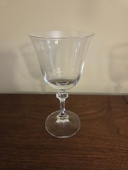 8 Royal Bavarian Crystal Water Wine Goblets Made In W Germany 1984 Original Box