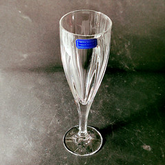 GODINGER EMPIRE CHAMPAGNE FLUTE, Cut Lead Crystal, 8 3/4″, 10 Oz