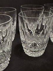 Waterford Crystal COLLEEN Short Stem 5 oz Flat Tumblers 3-1/2″ Set of 6