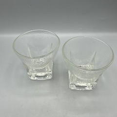 Vintage Libbey St. Regis Cocktail Rocks Glasses Textured 3″ Mid Century Set/2