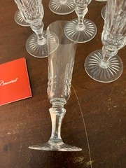 26 Champagne Flutes Buckingham Model Crystal From BACCARAT (Price Per Unit)