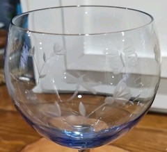 Lenox Set Of 4 Butterfly Meadow Balloon Wine Glass 9” Tall 15oz. Gorgeous!